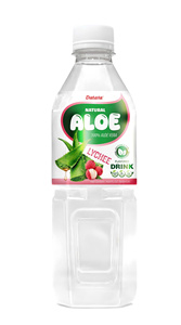 Boisson aromatisée à l'aloe vera naturel, mangue, pastèque ou litchi, sans sucre, en bouteille PET de 500 ml, OEM/ODM - Product Image 5