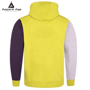 เสื้อฮู้ดซิปผู้ชายแบบสั่งทำพิเศษ คุณภาพสูง สีพื้น ผ้าฝ้าย 100% สวมใส่สบาย ไซส์ใหญ่ - Product Image 2