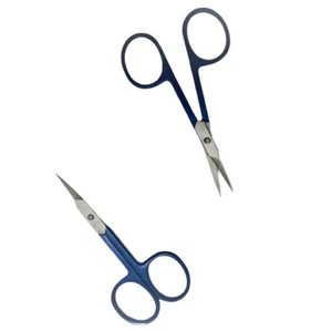 กรรไกรตัดเล็บ KAAMIR INSTRUMENTS รุ่นพรีเมียม สีน้ำเงินเคลือบสแตนเลส แข็งแรง ทนทาน น้ำหนักเบา ตัดหนังกำพร้าได้อย่างแม่นยำ - Product Image 5