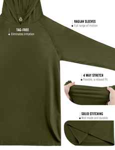 Sudadera con Capucha Moderna para Hombre, Ligera y Transpirable, Chaqueta de Invierno con Bolsillos para Gimnasio, Correr y Actividades al Aire Libre - Product Image 3