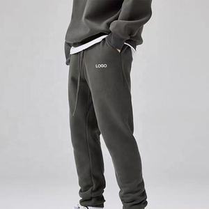 Ensemble de 2 pièces unisexe personnalisé : sweat-shirt et pantalon de survêtement en molleton de coton – Ensemble de sweats à capuche et pantalons de survêtement pour hommes - Product Image 3