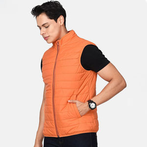 Nuevo Chaleco Acolchado sin Mangas para Hombre, Invierno, con Logotipo Personalizado, Talla Grande, Transpirable, con Capucha - Product Image 4