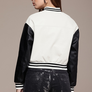 Chaqueta Varsity Casual de Alta Calidad al por Mayor, Teñida en Color Liso, Transpirable, Ecológica, para Uso en Exteriores - Product Image 2