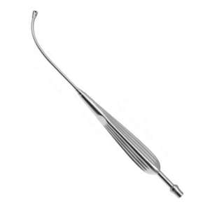 Tube d'aspiration chirurgical incurvé de 9 pouces Andrews Pynchon pour l'élimination précise des fluides, instrument d'aspiration par Dentavex - Product Image 5