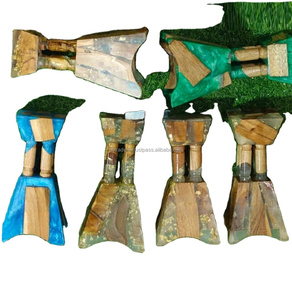 Quemador de Incienso de Madera India de Alta Calidad con Resina Epoxi, Mubkhar Decorativo Hecho a Mano para Celebraciones de Ramadán y Eid, y Regalos al por Mayor - Product Image 1