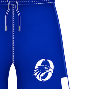 Pantalones Cortos de Rugby Azul Rey y Blanco con Cintura Elástica y Cordón Ajustable para Entrenamiento Deportivo, Partidos y Equipos Deportivos, Ropa Deportiva Ligera de Rugby - Product Image 5