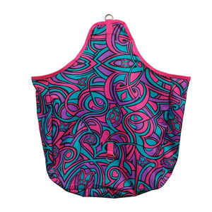 Bolsa de Heno de Nailon Sublimado de Alta Calidad para Caballos, Ganado, Cabras y Ovejas, de Alimentación Lenta, Fácil de Rellenar y Colgar, con Diseño de Rejilla Frontal, Bolsa de Heno Impresa - Product Image 2