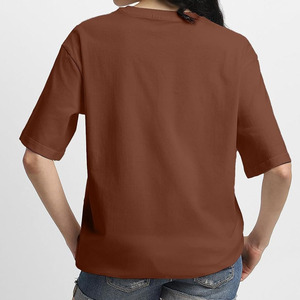 Camiseta Clásica con Cuello Redondo para Mujer, Corte Regular, Ligera, Personalizada, Manga Corta, Premium, Casual, Ecológica, Antiarrugas, Último Modelo 2026 - Product Image 3