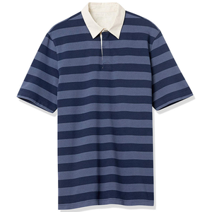 Chemises de golf pour hommes de haute qualité à manches courtes, respirantes, en polyester et coton, taille plus, tissu polo, chemises boutonnées pour hommes - Product Image 2