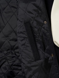 Veste Letterman de haute qualité vestes universitaires en cuir personnalisé patch de broderie de qualité supérieure manches en cuir de laine veste universitaire en laine - Product Image 3