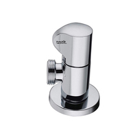 Robinet d'angle en laiton pour salle de bain, 90 degrés, 1/2 pouce