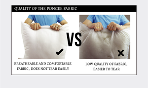 Almohada de fibra de poliéster rellena de microfibra para personas que duermen de lado Soporte de cuello cómodo Ropa de cama transpirable de calidad Tejido exclusivo - Product Image 5