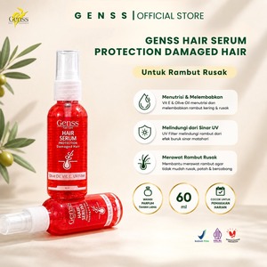Genss Olive Oil Hair Gel Protection Spray pour Cheveux Abîmés Filtre UV 60 ml OEM ODM Transfrontalier - Product Image 4