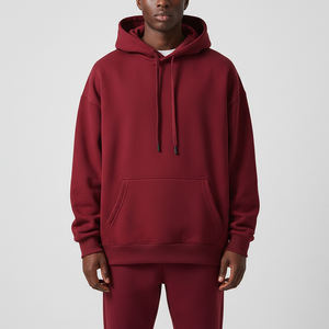 Sudadera de Forro Polar para Hombre, de Primera Calidad, 100% Algodón, Otoño Invierno, Lisa, Bordada, Teñida, con Logotipo Personalizado, Transpirable, Resistente al Viento, Estilo Urbano - Product Image 1