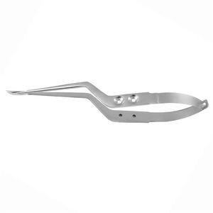 Micro-ciseaux Castroviejo en acier inoxydable, instrument chirurgical manuel de microchirurgie, coupe de précision, CE ISO OEM Java Surgical - Product Image 2