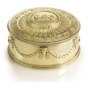 Decorative Brass Storage <b>Jar</b> | Stainless Steel Interior <b>Food</b> Safe - Product Image 5