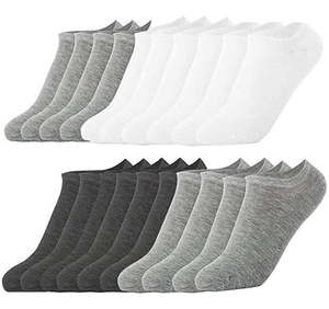 Chaussettes pour femmes, chaussettes courtes tendance, chaussettes de sport blanches pour hommes, chaussettes en coton de qualité supérieure, très demandées, avec service OEM - Product Image 3
