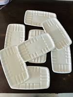 Barquette en Fibres Végétales Compostables 10x6 Pouces – Emballage Durable pour Hôtels et Restaurants, Barquettes Alimentaires Fraîches, Fournitures de Restauration