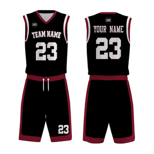 Conjunto de Uniforme de Baloncesto Más Vendido, Jersey sin Mangas con Diseño de Logotipo de Equipo Personalizado, Transpirable y de Secado Rápido para Entrenamiento Deportivo - Product Image 1