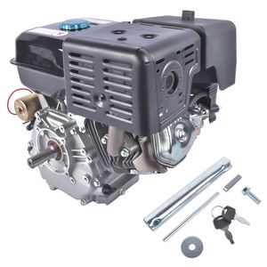 Motore a Benzina 13HP 389cc 4 Tempi con Avviamento Elettrico per Go-Kart, Generatore a Benzina OHV Multiuso con Albero Orizzontale - Product Image 5