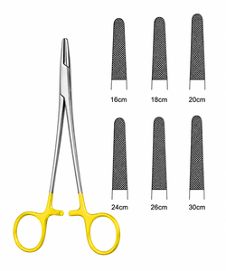 Porte-aiguille Mayo-Hegar avec inserts TC |   Acier inoxydable de qualité supérieure - Product Image 3