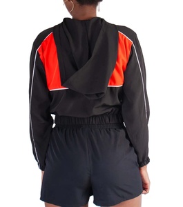 Veste de sport d'extérieur tendance pour femme, coupe courte, imperméable, en nylon, coupe-vent, à capuche, en promotion - Product Image 6