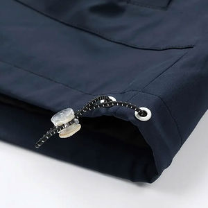 Veste Softshell Homme Respirante et Coupe-Vent de Haute Qualité à Col Montant et Blocs de Couleurs, Idéale pour le Printemps et les Activités de Plein Air, Personnalisable - Product Image 3