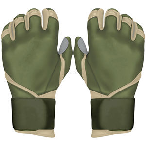 Guantes de bateo de béisbol de calidad profesional, de cuero suave, antideslizantes, para jóvenes y adultos, para entrenamiento y competición LBBG-0006 - Product Image 6