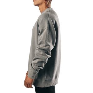 Sudadera con cuello redondo de algodón 100% para hombre, ropa para parte superior masculina, con logotipo personalizado - Product Image 5