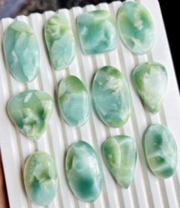 Piedras Sueltas de Hemimorfita Azul de Calidad AAA, Cabujones de Formas Mixtas para Joyería, Precio al por Mayor, ASHU GEMS, Terceros - Product Image 3