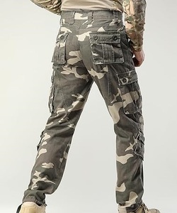 Pantalon Cargo Homme Respirant Multi-Poches Personnalisable pour Randonnée en Plein Air – Camouflage – Nouvelle Collection – Meilleures Ventes - Product Image 2