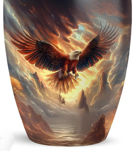 Urna Funeraria para Adultos, Diseño Moderno Americano, Hecha a Mano, Hermosa Urna Conmemorativa para Entierro - Product Image 5