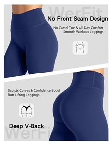 Leggings de Yoga Personalizados para Gimnasio, Leggings de Yoga Ajustados para Mujer, Súper Suaves, Ligeros, Cintura Alta Elástica para Fitness - Product Image 5