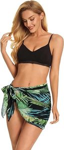 Pareo de diseñador para mujer con borlas, ligero, para playa o traje de baño - Product Image 3