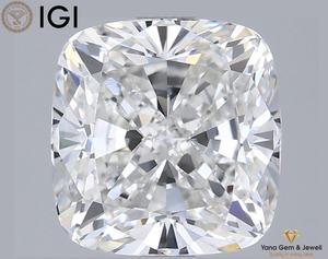 เพชรทรงสี่เหลี่ยมหรูหรา 3.00 กะรัต CVD เพาะเลี้ยงในห้องปฏิบัติการ รับรองโดย IGI สี F ความสะอาด VVS2 เหมาะสำหรับแหวนขอแต่งงาน - Product Image 1