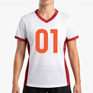 Women's Breathable Mesh Lacrosse Jersey Custom Printed Women Mesh Lacrosse Professional Women Mesh Lacrosse Jersey - Product Image 6