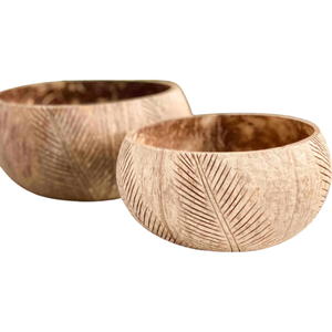 Cheap Prices Wholesale Coconut Bowls Wholesale with Palm <b>Tree</b> Inserts for Dessert Snack Cream Vietnam Factory No Middlemen - Product Image 2