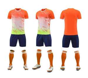 ชุดเสื้อทีมฟุตบอลพรีเมี่ยมเสื้อทีมออกแบบได้เองผู้ผลิตชุดฟุตบอลสำหรับสโมสรโรงเรียนและสถานศึกษา - Product Image 3