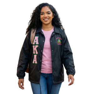 Chaqueta Cortavientos Ligera para Mujer con Bordado de Doble Costura, Cierre Completo, Ropa Casual de Moda para Exteriores - Product Image 3
