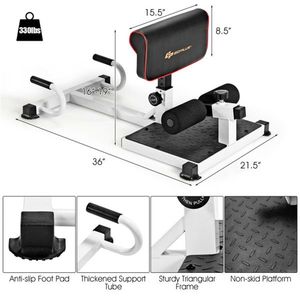 8 in 1 Multi-Function Station Premium Squat Machine Exercise Equipment - Product Image 3