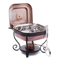 Plat de restauration en acier inoxydable pur 100% avec finition miroir parfait pour les ustensiles de cuisine de mariage et les accessoires de restaurant