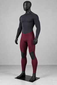 2mm Neoprene <b>Thermal</b> Waterproof Chest Zip Printing Split Short <b>Pants</b> for Diving Swimming Spearfishing S - Product Image 2