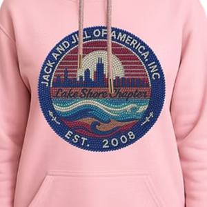 Sweat à capuche rose scintillant pour femme, pull décontracté à manches longues, streetwear quotidien, vêtement de mode confortable pour un style de vie tendance - Product Image 4