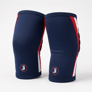 Genouillère de compression légère et confortable en tissu extensible respirant pour l'exercice, la gym et l'entraînement sportif - Product Image 3