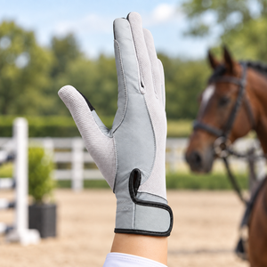 Gants d'équitation en cuir de haute qualité pour l'hiver, à doigts entiers, antidérapants, sur mesure, unisexes, avec service OEM ODM, qualité supérieure - Product Image 5