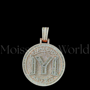 Collection Tendance : Pendentif en Argent 925 et Moissanite, Bijou Hip Hop Iced Out, Collier Charme, Cadeau de Luxe Tendance à Vendre - Product Image 5