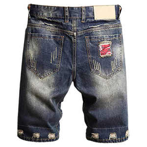 Nuevos Shorts de Mezclilla para Hombre, Transpirables, de Verano, de Alta Calidad, de Secado Rápido, Cintura Elástica, Color Personalizado, Estilo Casual - Product Image 5