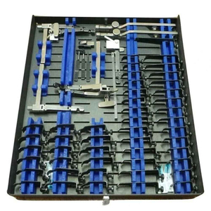 Juego de Instrumentos Retractores Lumbares para Cirugía de Columna Vertebral Manual, de Acero Inoxidable Plateado, Herramientas Quirúrgicas Ortopédicas, Kit de Sistema Completo - Product Image 4