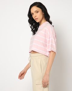Camiseta extragrande de algodón 100% OEM/ODM de 280 GSM para mujer, camiseta cuadrada con estampado personalizado, camiseta de cuello redondo de alta calidad para mujer - Product Image 2
