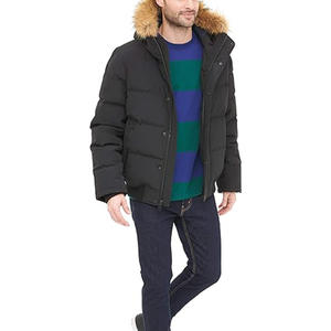 เสื้อแจ็คเก็ตกันลมสำหรับฤดูหนาว ไซส์ใหญ่ แจ็คเก็ตบอมเบอร์สำหรับผู้ชาย - Product Image 3